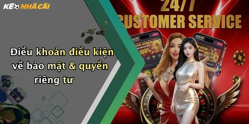 Điều khoản điều kiện về bảo mật & quyền riêng tư