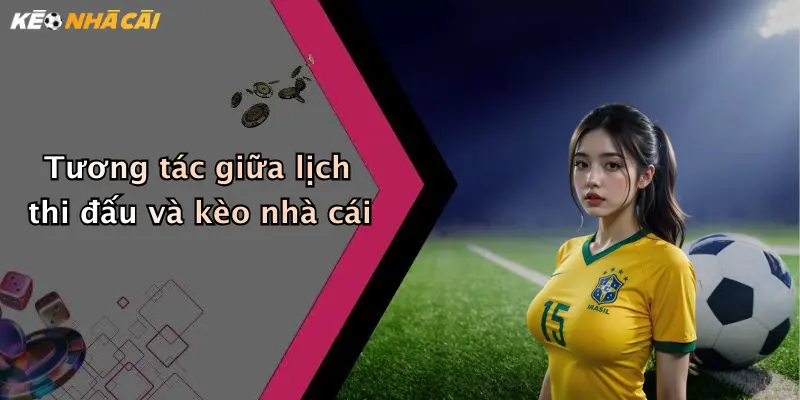 Tương tác giữa lịch thi đấu và kèo nhà cái