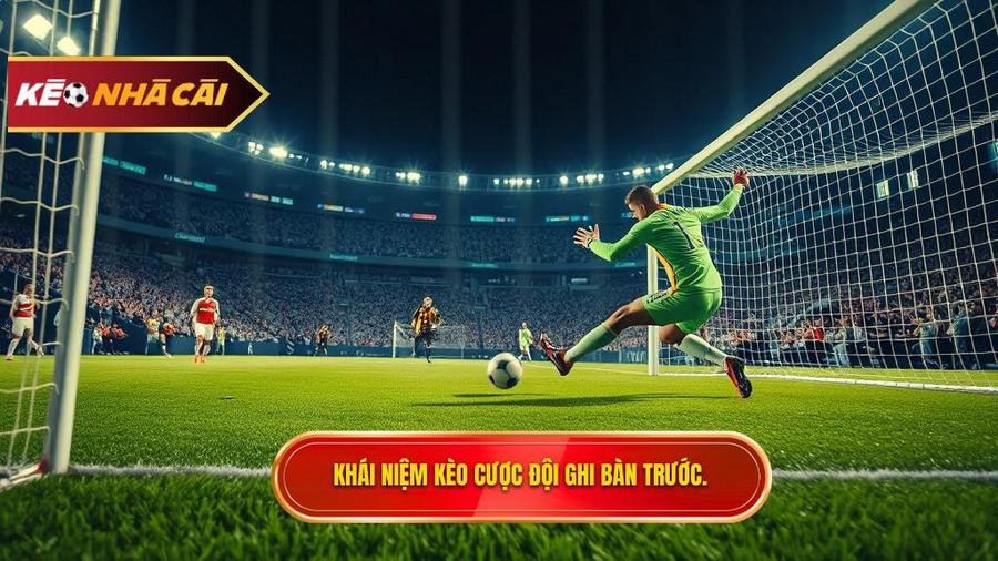 Khái niệm kèo cược đội ghi bàn trước.