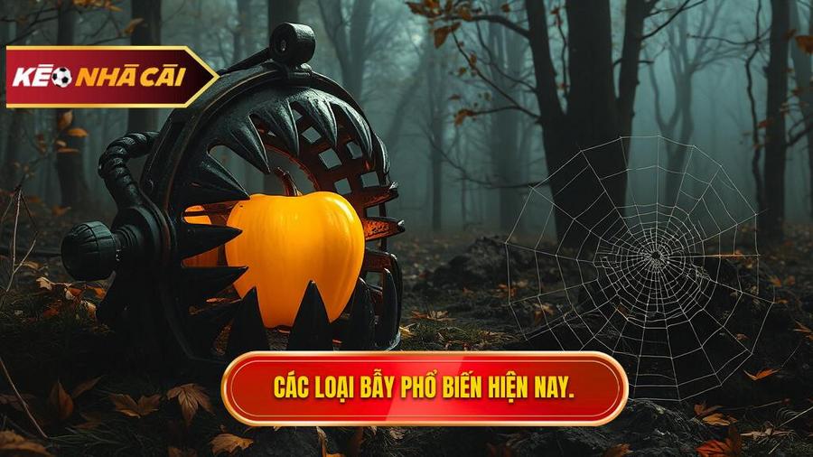 Các loại bẫy phổ biến hiện nay.
