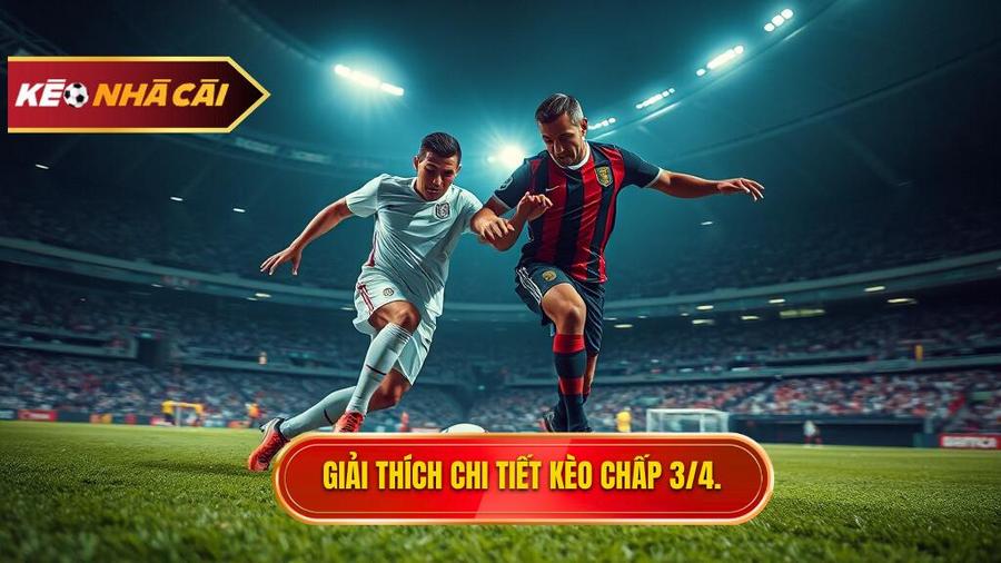 Khái niệm chi tiết về Kèo chấp 3/4 (0.75)