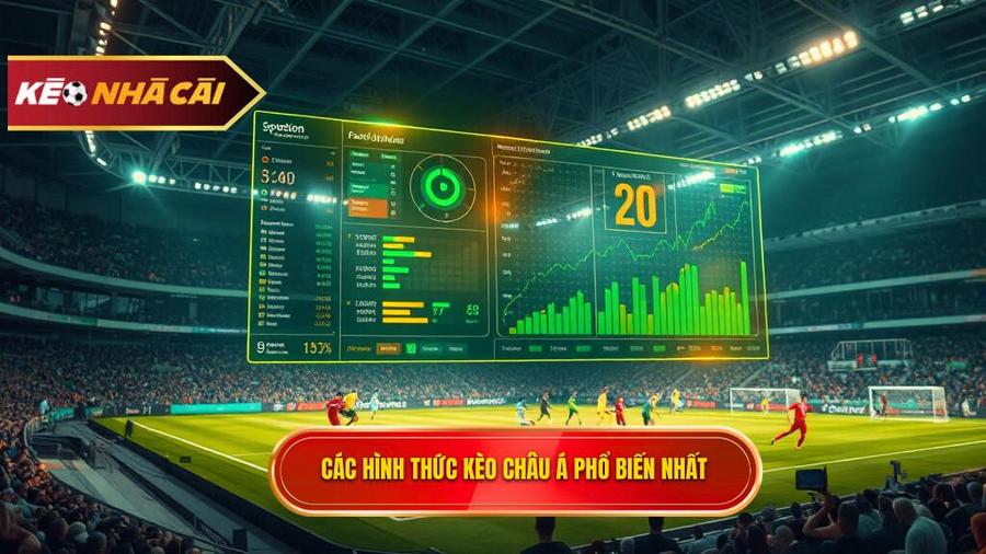 Các hình thức kèo bóng đá Châu Á phổ biến nhất hiện nay