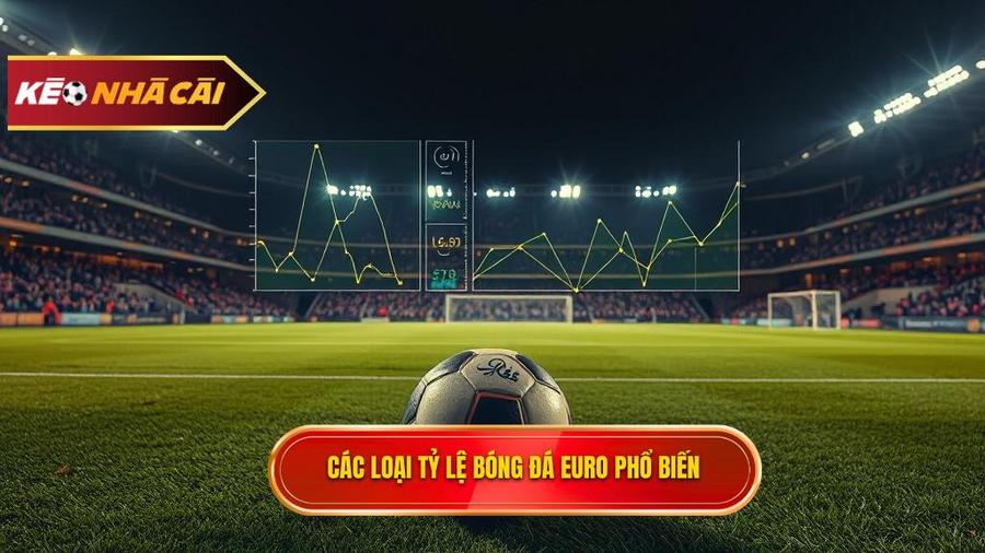 Các loại tỷ lệ bóng đá Euro phổ biến nhất hiện nay