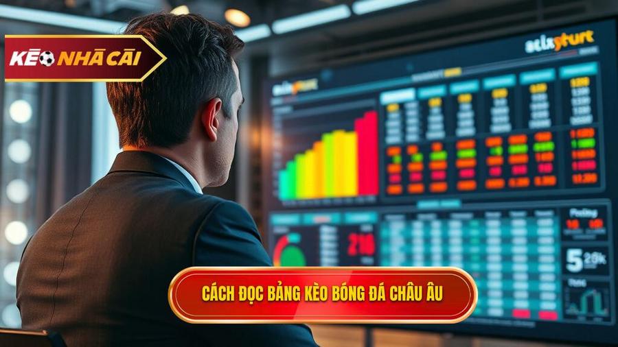 Cách đọc bảng tỷ lệ kèo bóng đá Châu Âu chuẩn xác