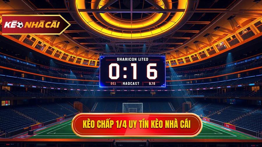 Kèo chấp 1/4 (0.25)